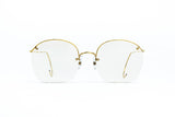 Algha Savil Row Rimless Gold 53 17