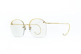 Algha Savil Row Rimless Gold 53 17