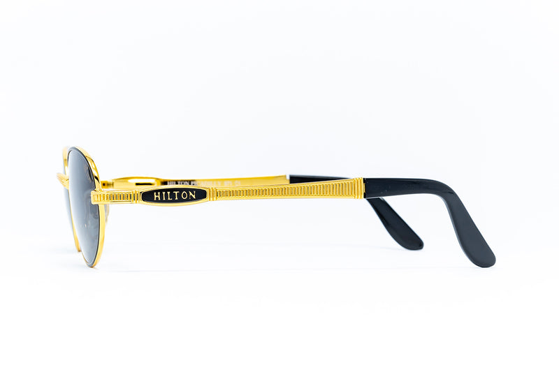 Hilton Eyewear Vintage Monsieur 024 00/06 55x22mm Sunglasses Shades Glasses  -NOS - GGV Eyewear